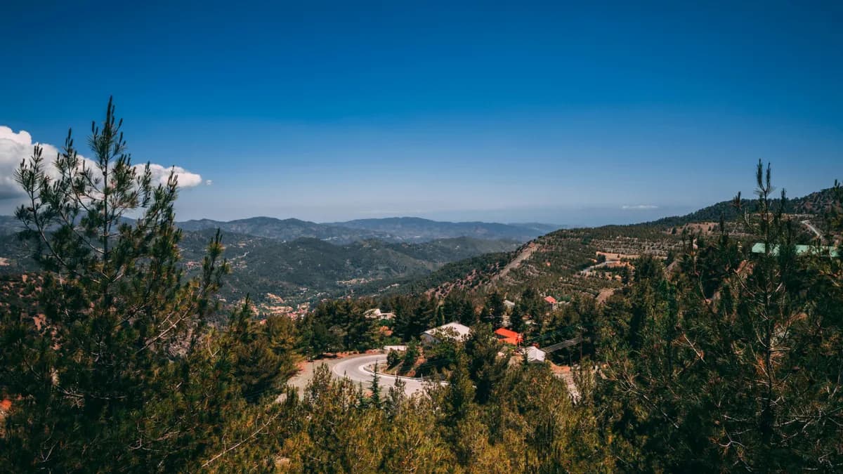 Landscape from Troodos